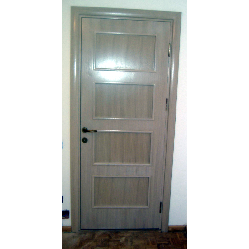 Ușă de interior furnir natural cu tablii simple